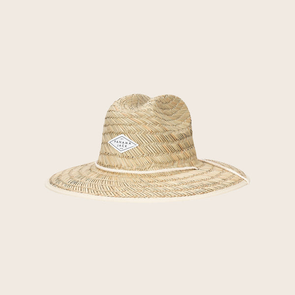 Panama Jack Multi-Color Palm Underbrim Lifeguard Sun Hat