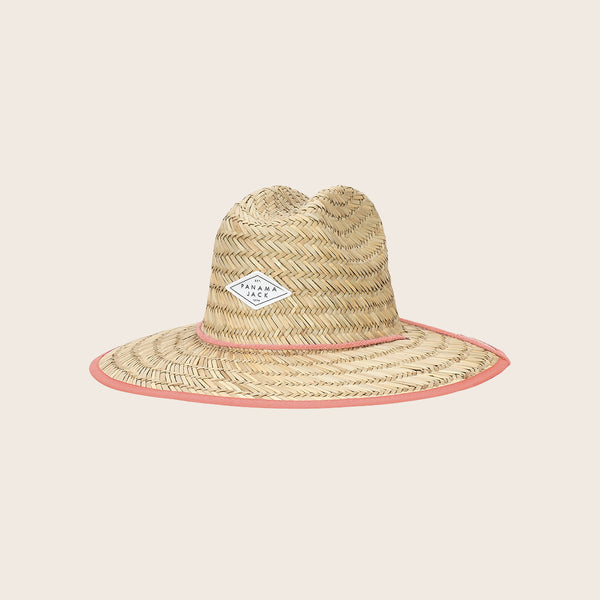 Panama Jack Multi-Color Palm Underbrim Lifeguard Sun Hat