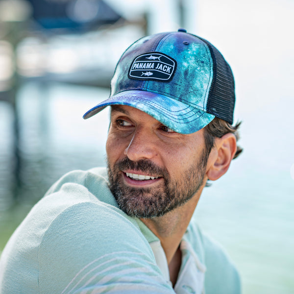 panama jack Ocean Blue Snapback Hat - All Sales Final