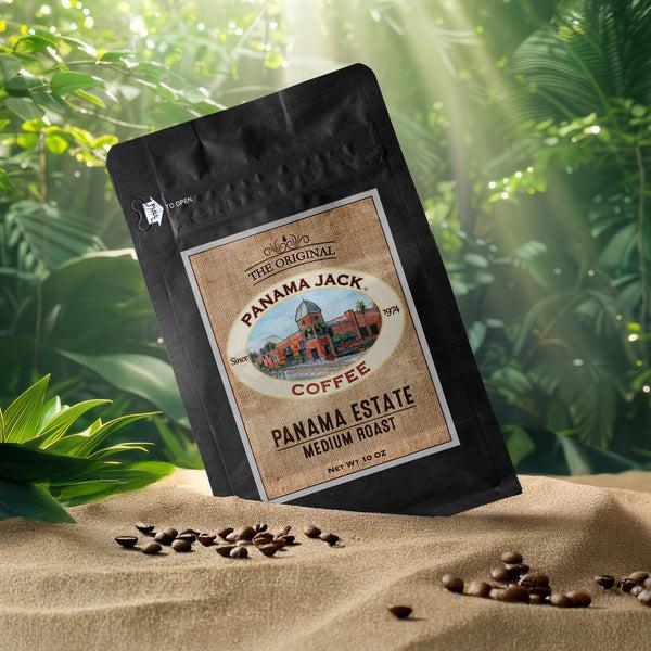 panama jack Panama Estate Medium Roast Premium Ground Coffee (10oz)