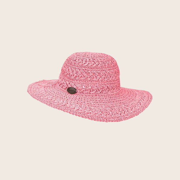 Panama Jack Crocheted Toyo Sun Hat