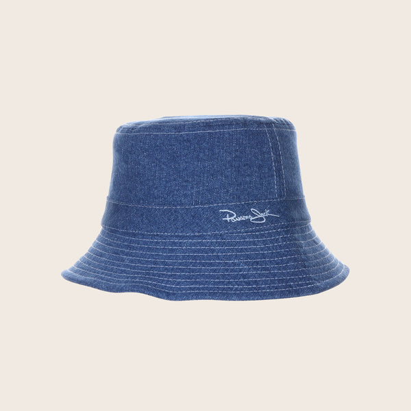 Panama Jack Denim Bucket Sun Hat - All Sales Final
