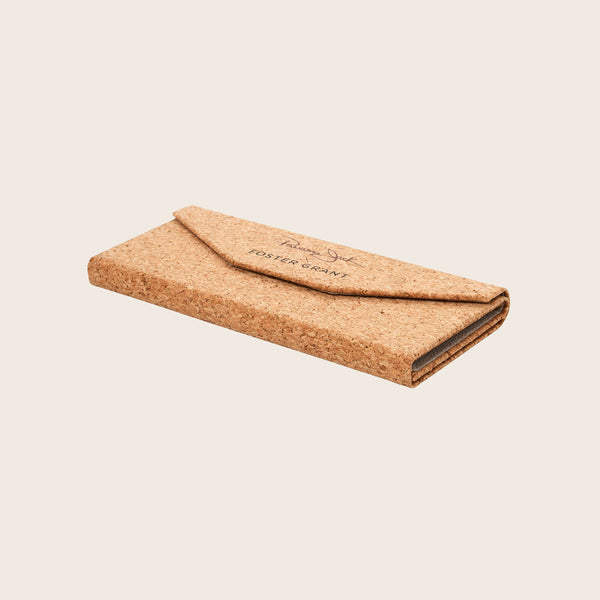 Panama Jack Folding Cork Sunglasses Case