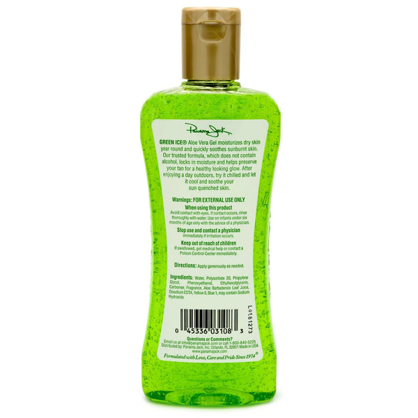 Panama Jack Green Ice Aloe Vera Gel