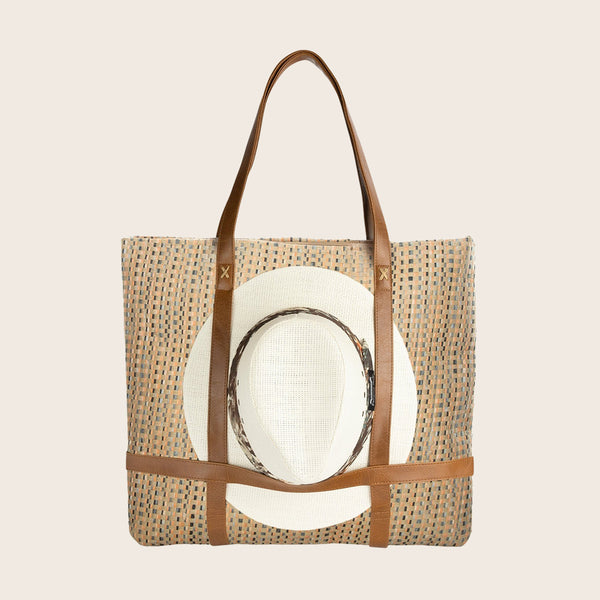 Panama Jack Hat Carrying Matte Toyo Tote Bag