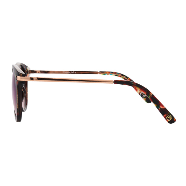Panama Jack Island Tort Rose Gold Sunglasses