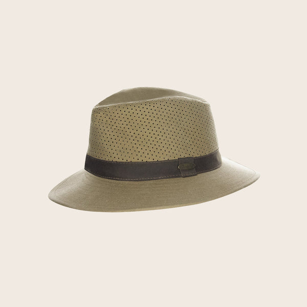 Panama Jack Perforated Packable Safari Hat