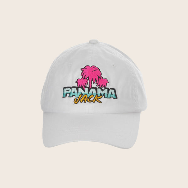 Panama Jack Retro Palm Trees Baseball Cap