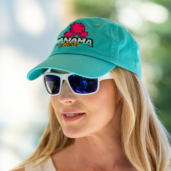 panama jack Retro Palm Trees Baseball Cap