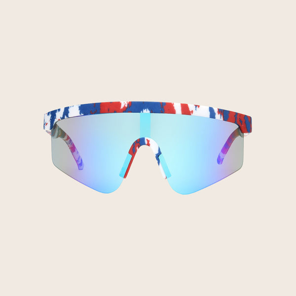 Panama Jack Retro Surf Shield Sunglasses