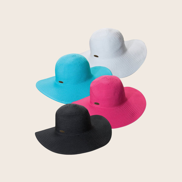 Panama Jack Ribbon Round Crown Sun Hat