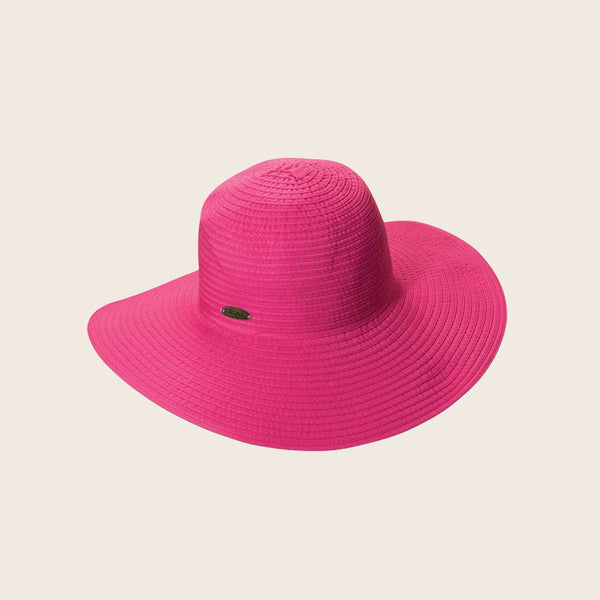 Panama Jack Ribbon Round Crown Sun Hat