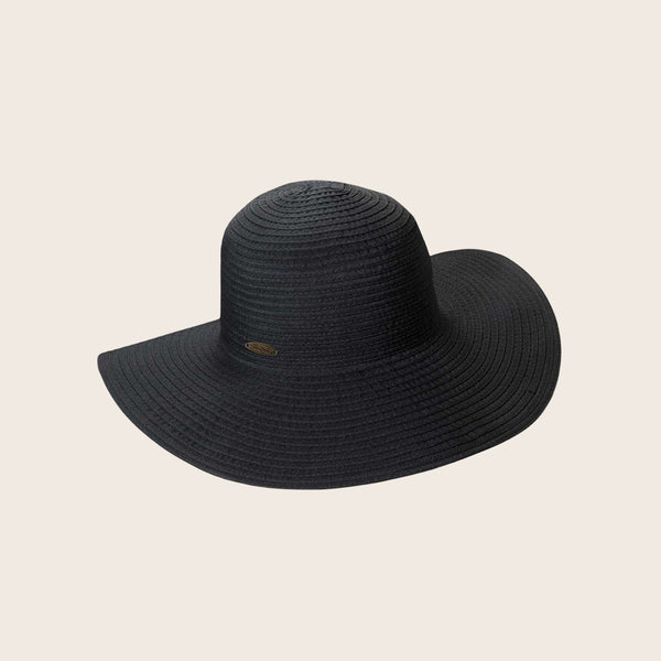 panama jack Ribbon Round Crown Sun Hat