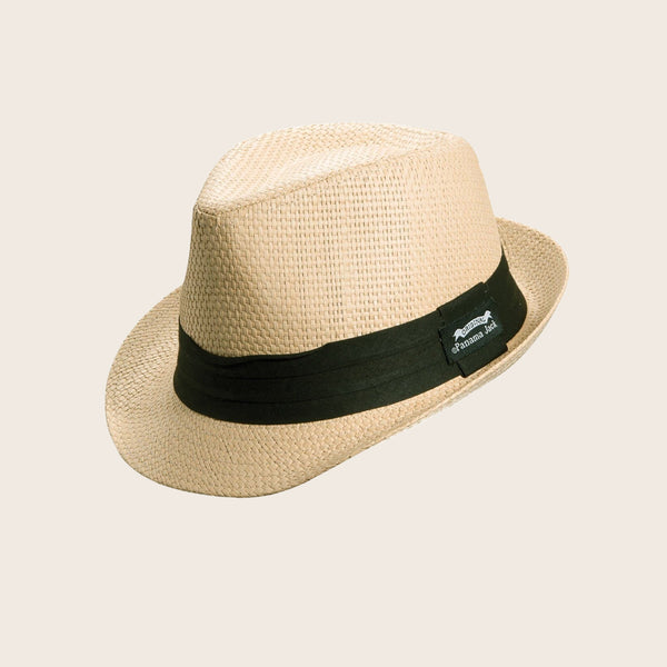 Panama Jack Solid Ribbon Fedora Hat