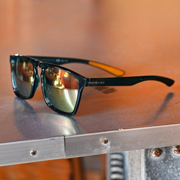 panama jack Surf Keyhole Flat Top Sunglasses