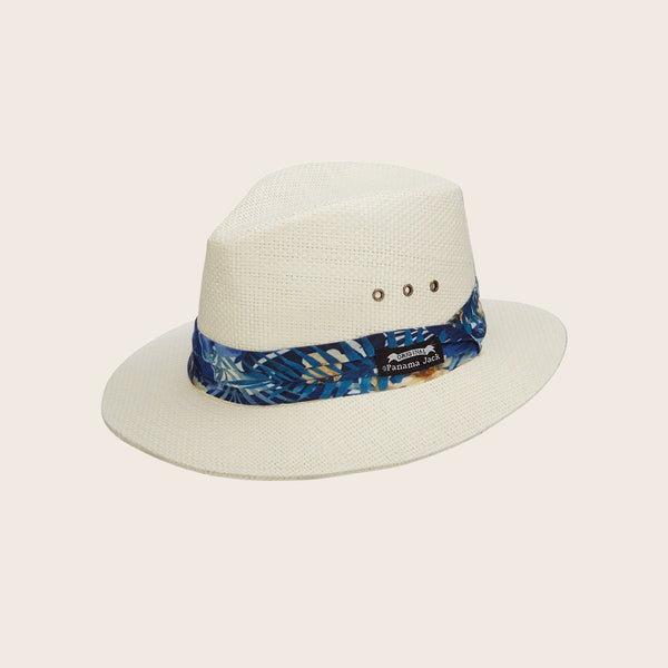 Panama Jack Tropical Band Natural Toyo Safari Hat