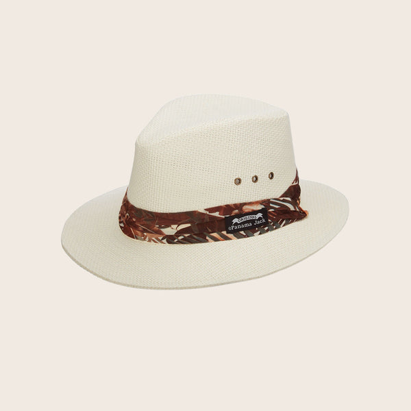 Panama Jack Tropical Band Natural Toyo Safari Hat