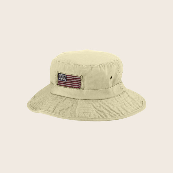 Panama Jack USA Flag Bucket Hat