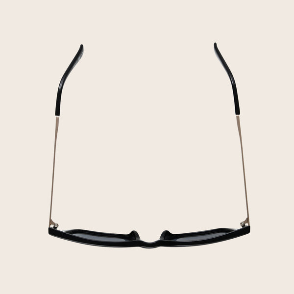 Panama Jack Polarized Black & Gold Cat Eye Sunglasses