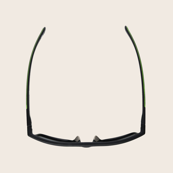 Panama Jack Polarized Classic Matte Black Colored Mirror Sunglasses