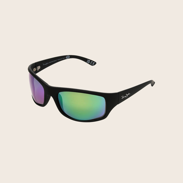 panama jack Polarized Colored Mirror Wrap Sunglasses