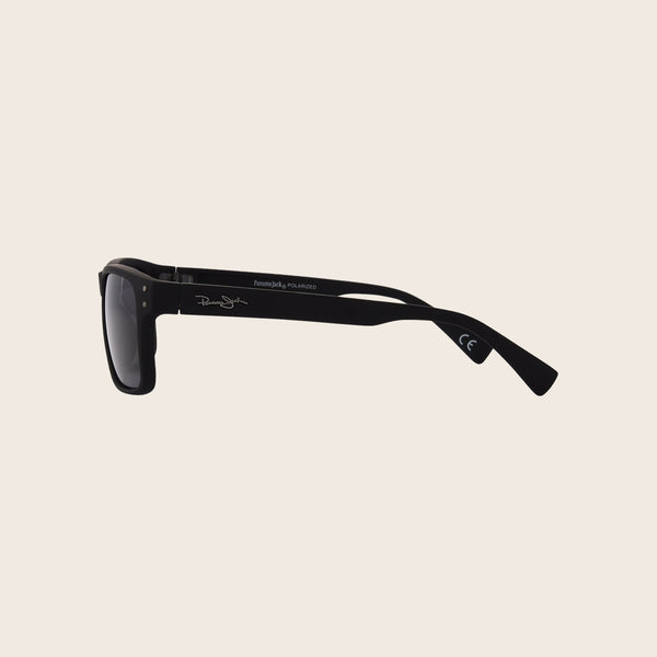 Panama Jack Polarized Matte Black Classic Sunglasses