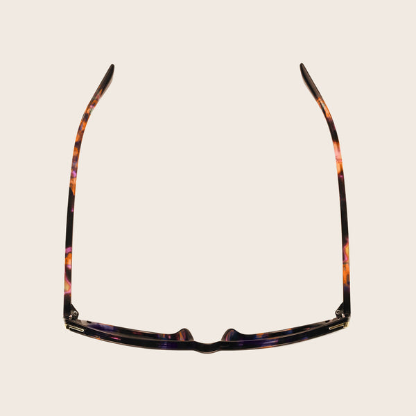 Panama Jack Polarized Multi-Colored Tort Oval Frame Sunglasses