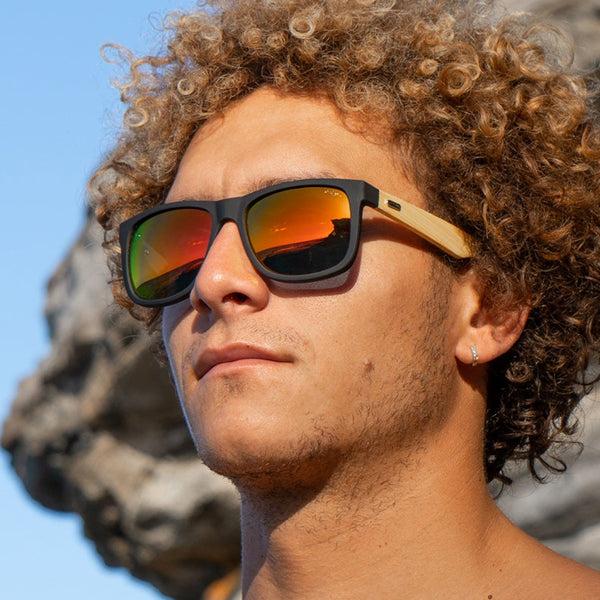 panama jack Premium Polarized Classic Matte Surf Sunglasses