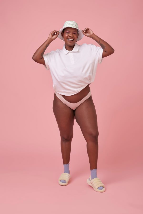 Pantys Comfy Black And Pink