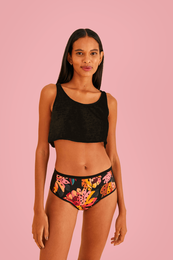 pantys hot pant pantys + FARM - banana flower