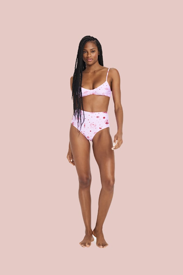 pantys pantys + Trya cosmic bikini - light flow cosmic