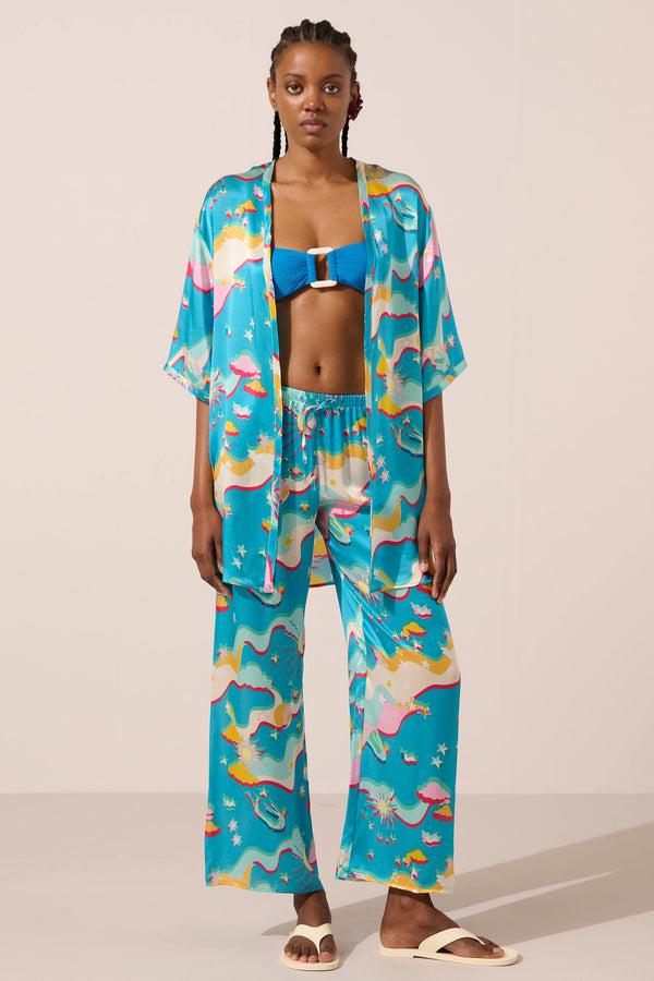 Paolita Astroelevator Pigalle Silk Trousers