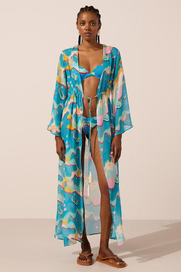 Paolita Astroelevator Silk Marisa Kimono