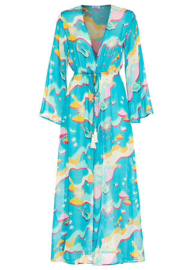 paolita Astroelevator Silk Marisa Kimono