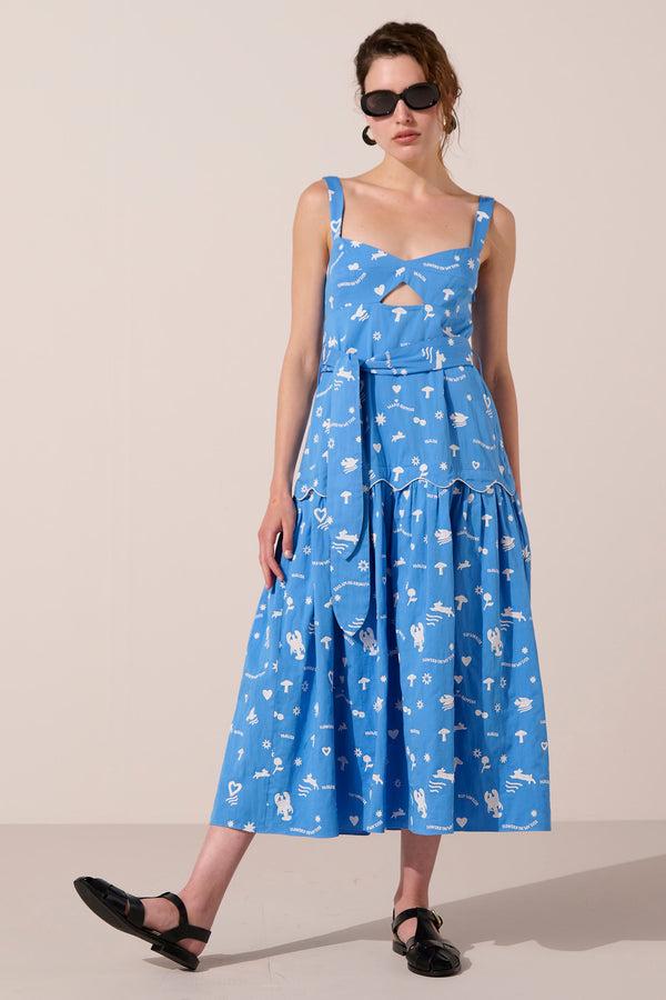 Paolita Blue Lobster Emma Dress