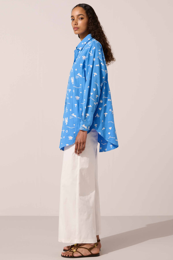 Paolita Blue Lobster Shirt