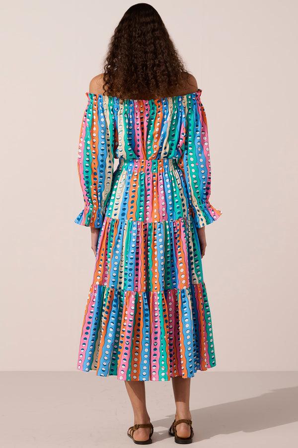 Paolita Moonshine Ruffle Midi Skirt