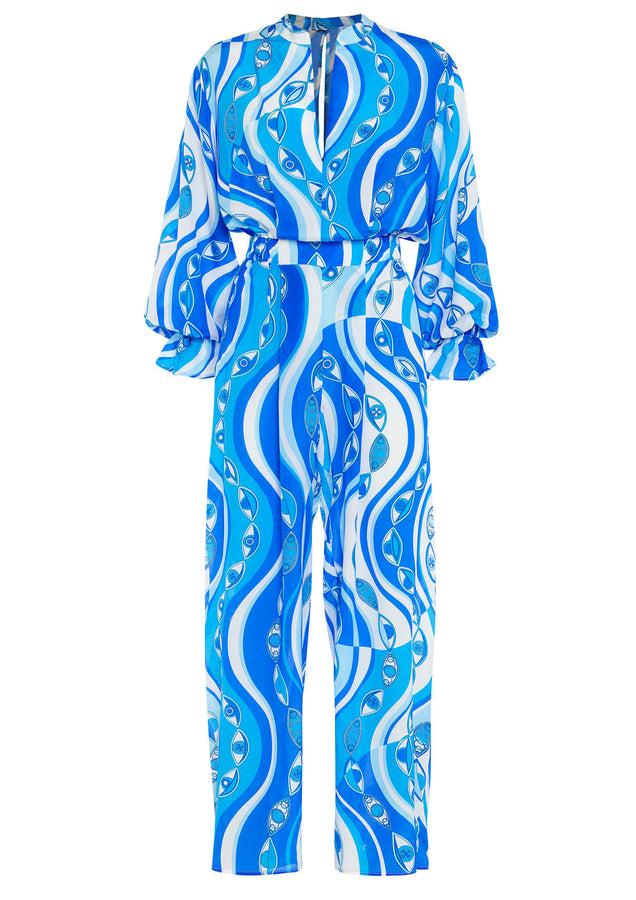 paolita Ocean Eyes Felix Silk Jumpsuit