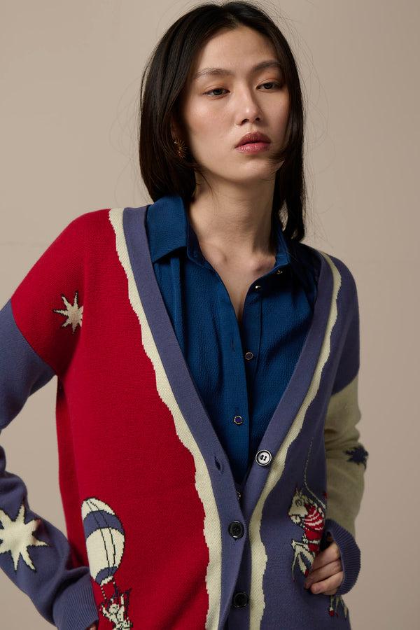 Paolita Orsini Cashmere Blend Cardigan