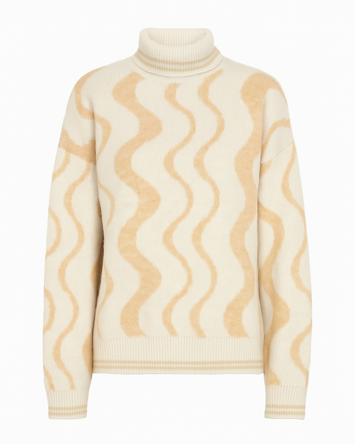 paolita Sabbia Alpaca Roll Neck Jumper