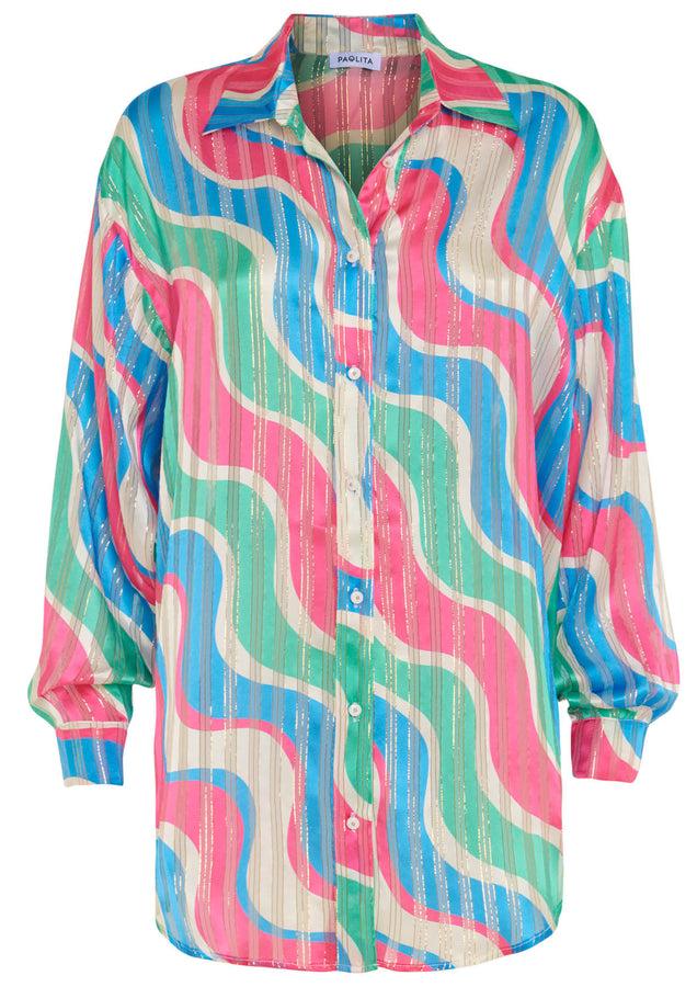 paolita Synesthesia Silk Shirt