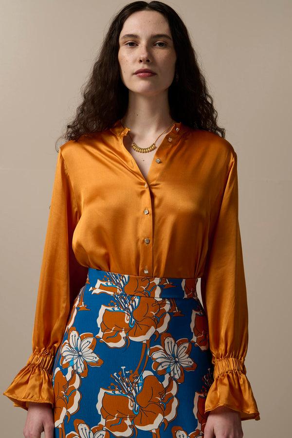 Paolita Terracotta Adrienne Shirt