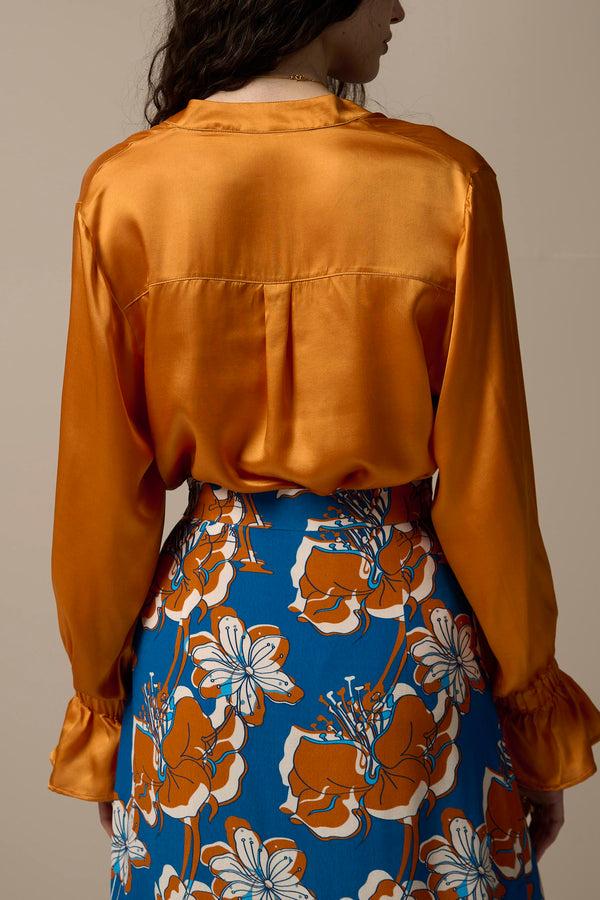 Paolita Terracotta Adrienne Shirt