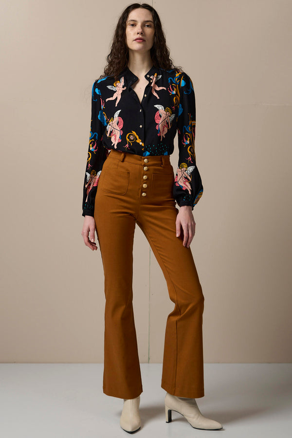 Paolita Terracotta Mia Trousers