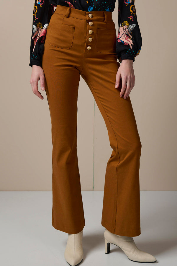 Paolita Terracotta Mia Trousers