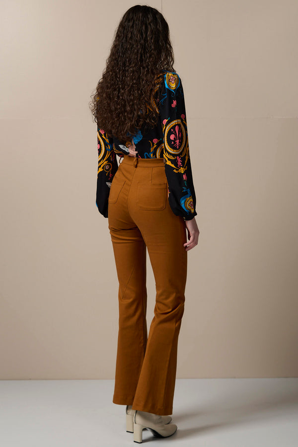 Paolita Terracotta Mia Trousers