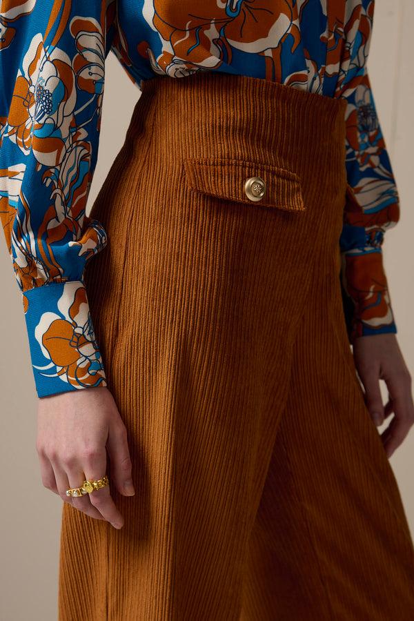 Paolita Terracotta Sandra Trousers