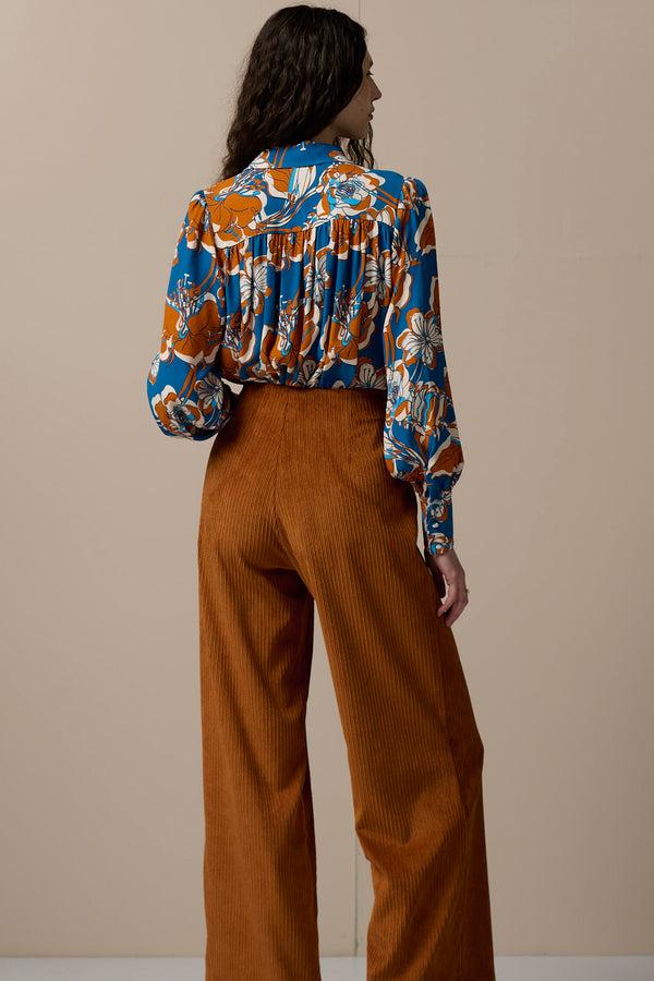 Paolita Terracotta Sandra Trousers