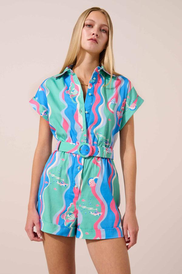 Paolita Underwater Dreamer Sienna Playsuit