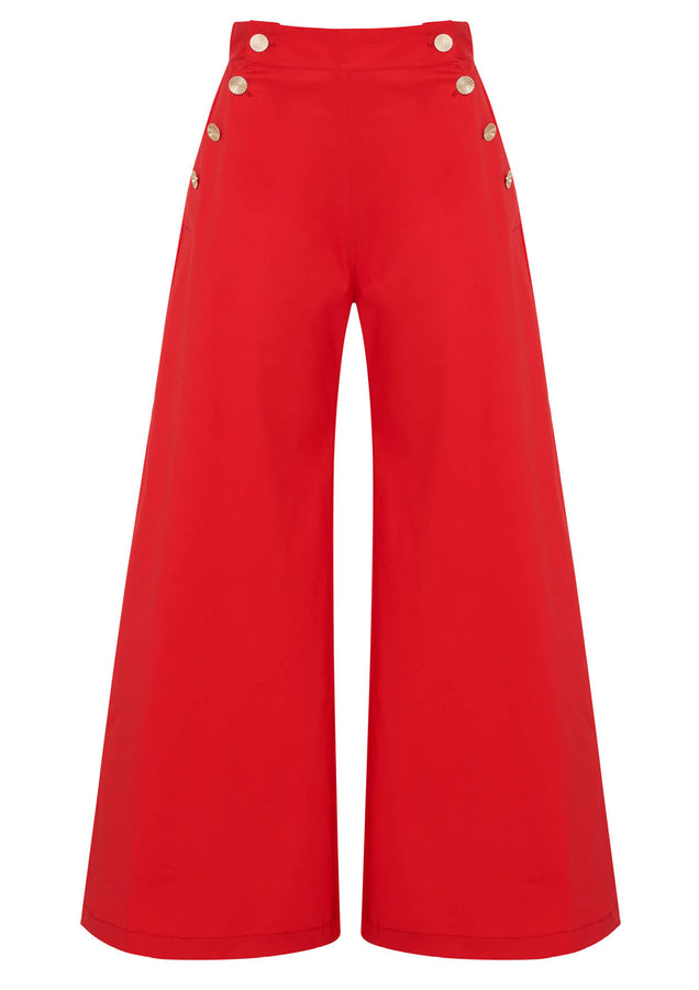 paolita Venus Coral Nautical Trousers